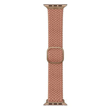 Заредете изображение във визуализатора на галерията – UNIQ pasek Aspen Apple Watch 40/38/41mm Series 4/5/6/7/8/SE/SE2 Braided różowy/grapefruit pink
