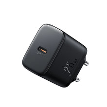 Заредете изображение във визуализатора на галерията – Joyroom JR-TCF11 fast charger up to 25W + USB-C / USB-C cable 1m - black
