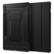 Заредете изображение във визуализатора на галерията – Spigen Rugged Armor Pro case for Samsung Galaxy Tab S9 FE+ 12.4'' X610 / X616B - black
