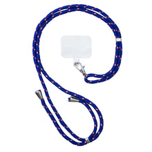 Заредете изображение във визуализатора на галерията – A stylish cord lanyard with an inlay for the key phone, pattern 10
