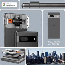 Заредете изображение във визуализатора на галерията – Spigen OPTIK.TR ”EZ FIT” CAMERA PROTECTOR 2-PACK GOOGLE PIXEL 7A BLACK
