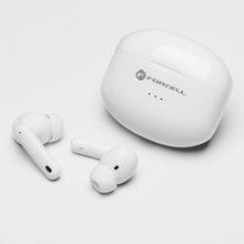 Заредете изображение във визуализатора на галерията – FORCELL F-AUDIO wirelles earphones TWS Clear Sound white
