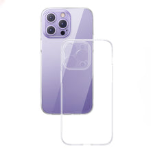Заредете изображение във визуализатора на галерията – Baseus Crystal Case for iPhone 14 Pro thin cover + transparent glass
