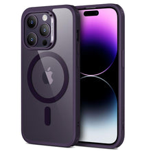 Заредете изображение във визуализатора на галерията – ESR CH HALOLOCK MAGSAFE IPHONE 14 PRO MAX CLEAR/PURPLE
