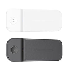 Заредете изображение във визуализатора на галерията – HOCO wirelles charger 3in1 15W support Samsung Watch CQ6 black
