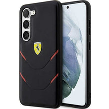 Заредете изображение във визуализатора на галерията – Ferrari FEHCS23MPBAK S23+ S916 black/black hardcase Hot Stamp Lines
