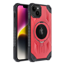 Заредете изображение във визуализатора на галерията – Armor Mag Cover case compatible with MagSafe for IPHONE 14 PLUS red
