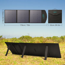 Заредете изображение във визуализатора на галерията – Choetech foldable solar charger 120W 1 x USB Type C / 1 x USB Type A (SC008 NEW)
