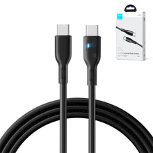 Заредете изображение във визуализатора на галерията – USB C - USB C cable 100W 2m Joyroom S-CC100A13 - black
