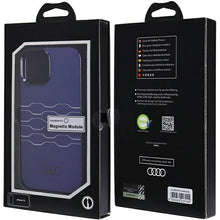 Заредете изображение във визуализатора на галерията – Audi IML MagSafe case for iPhone 15 / 14 / 13 - blue
