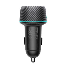 Заредете изображение във визуализатора на галерията – Car charger 60W USB-C USB-A Joyroom JR-CCN01 | black
