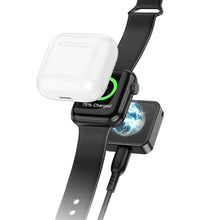 Заредете изображение във визуализатора на галерията – HOCO wireless charger for Apple Watch 2,5W CW55 black
