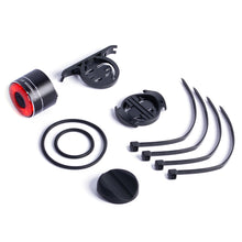 Заредете изображение във визуализатора на галерията – Wozinsky WRBLB3 USB-C LED rear bicycle light red light STOP sensor - black
