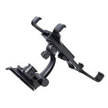 Заредете изображение във визуализатора на галерията – Car holder for windshield for tablet 4"-13" tc-03 black - TopMag
