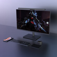 Заредете изображение във визуализатора на галерията – Elesense office wirelessly controlled LED lamp monitor lighting black (E1129)
