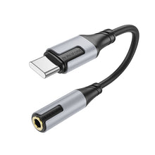 Заредете изображение във визуализатора на галерията – Borofone Adapter BV19 Creator Audio - Type C to jack 3,5mm - black
