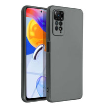 Заредете изображение във визуализатора на галерията – Metallic гръб за xiaomi redmi note 11 pro 5g / 11 pro+ 5g grey - TopMag
