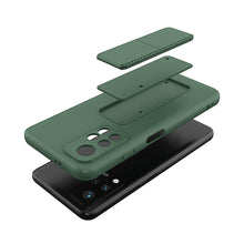 Заредете изображение във визуализатора на галерията – Wozinsky Kickstand Case silicone stand cover for Xiaomi Redmi 10 navy blue - TopMag
