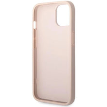 Заредете изображение във визуализатора на галерията – Guess 4G Big Metal Logo case for iPhone 15 Plus - pink
