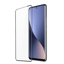 Заредете изображение във визуализатора на галерията – Dux Ducis 10D Tempered Glass 9H Full Screen Durable Tempered Glass with Frame Xiaomi 12 / 12X Black (case friendly) - TopMag
