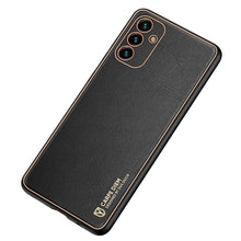 Заредете изображение във визуализатора на галерията – Dux Ducis Yolo elegant cover made of ecological leather for Samsung Galaxy A13 5G black - TopMag
