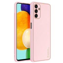 Заредете изображение във визуализатора на галерията – Dux Ducis Yolo elegant cover made of ecological leather for Samsung Galaxy A13 5G pink - TopMag
