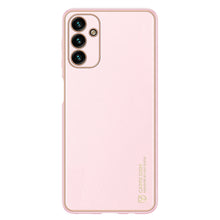 Заредете изображение във визуализатора на галерията – Dux Ducis Yolo elegant cover made of ecological leather for Samsung Galaxy A13 5G pink - TopMag
