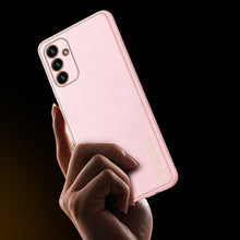 Заредете изображение във визуализатора на галерията – Dux Ducis Yolo elegant cover made of ecological leather for Samsung Galaxy A13 5G pink - TopMag

