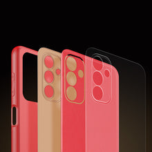 Заредете изображение във визуализатора на галерията – Dux Ducis Yolo elegant cover made of ecological leather for Samsung Galaxy A13 5G red - TopMag
