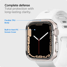 Заредете изображение във визуализатора на галерията – SPIGEN ULTRA HYBRID Apple WATCH 7 (45MM) CRYSTAL CLEAR - TopMag
