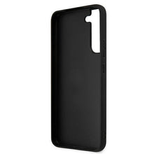 Заредете изображение във визуализатора на галерията – Karl Lagerfeld KLHCS22MOKPK S906 S22+ czarny/black hardcase Saffiano Ikonik Karl`s Patch - TopMag
