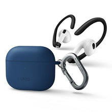 Заредете изображение във визуализатора на галерията – UNIQ etui Nexo AirPods 3 gen + Ear Hooks Silicone niebieski/blue - TopMag
