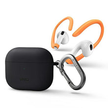 Заредете изображение във визуализатора на галерията – UNIQ etui Nexo AirPods 3 gen + Ear Hooks Silicone szary/grey - TopMag
