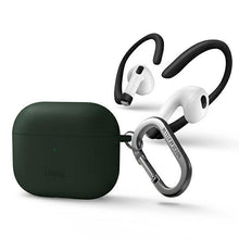 Заредете изображение във визуализатора на галерията – UNIQ etui Nexo AirPods 3 gen + Ear Hooks Silicone zielony/green - TopMag
