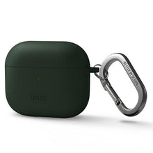 Заредете изображение във визуализатора на галерията – UNIQ etui Nexo AirPods 3 gen + Ear Hooks Silicone zielony/green - TopMag
