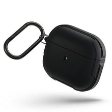 Заредете изображение във визуализатора на галерията – UNIQ etui Valencia AirPods 3 czarny/midnight black Antimicrobial - TopMag
