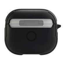 Заредете изображение във визуализатора на галерията – UNIQ etui Valencia AirPods 3 czarny/midnight black Antimicrobial - TopMag
