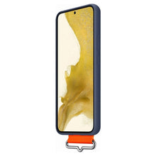 Заредете изображение във визуализатора на галерията – Samsung Silicone Cover Rubber Silicone Cover for Samsung Galaxy S22 + (S22 Plus) navy blue (EF-GS906TNEGWW) - TopMag
