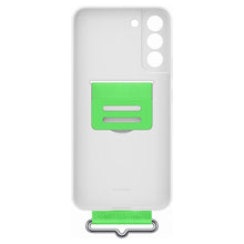 Заредете изображение във визуализатора на галерията – Samsung Silicone Cover Rubber Silicone Cover Case for Samsung Galaxy S22 + (S22 Plus) white (EF-GS906TWEGWW) - TopMag
