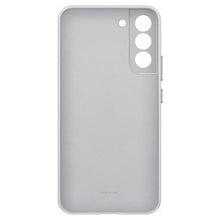 Заредете изображение във визуализатора на галерията – Samsung Leather Cover genuine leather case for Samsung Galaxy S22 + (S22 Plus) light gray (EF-VS906LJEGWW) - TopMag
