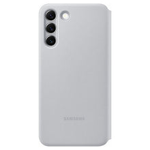 Заредете изображение във визуализатора на галерията – Samsung LED View Cover with LED display for Samsung Galaxy S22 + (S22 Plus) light gray (EF-NS906PJEGEE) - TopMag
