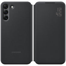 Заредете изображение във визуализатора на галерията – Samsung LED View Cover with LED display for Samsung Galaxy S22 + (S22 Plus) black (EF-NS906PBEGEE) - TopMag
