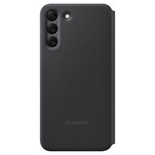 Заредете изображение във визуализатора на галерията – Samsung LED View Cover with LED display for Samsung Galaxy S22 + (S22 Plus) black (EF-NS906PBEGEE) - TopMag
