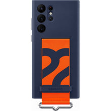 Заредете изображение във визуализатора на галерията – Samsung Silicone Cover Rubber Silicone Cover Case for Samsung Galaxy S22 Ultra navy blue (EF-GS908TNEGWW) - TopMag
