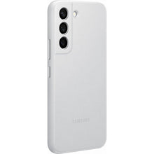 Заредете изображение във визуализатора на галерията – Samsung Leather Cover genuine leather case for Samsung Galaxy S22 light gray (EF-VS901LJEGWW) - TopMag
