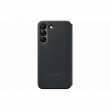 Заредете изображение във визуализатора на галерията – Samsung LED View Cover with LED display for Samsung Galaxy S22 black (EF-NS901PBEGEE) - TopMag
