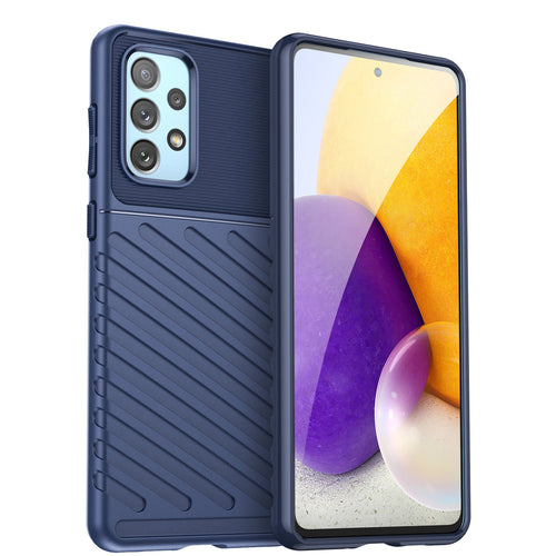 Thunder Case flexible armored cover for Samsung Galaxy A23 5G blue - TopMag