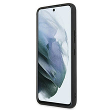 Заредете изображение във визуализатора на галерията – Karl Lagerfeld KLHCS22SOKPK S901 S22 czarny/black hardcase Saffiano Ikonik Karl`s Patch - TopMag
