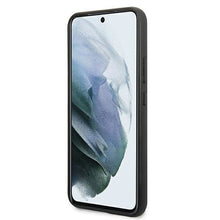 Заредете изображение във визуализатора на галерията – Etui BMW BMHCS22MTRTBK S22+ S906 czarny/black hardcase M Collection Triangles - TopMag
