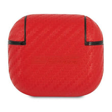 Заредете изображение във визуализатора на галерията – Ferrari FESA3CARE AirPods 3 cover czerwony/red On Track PU Carbon - TopMag
